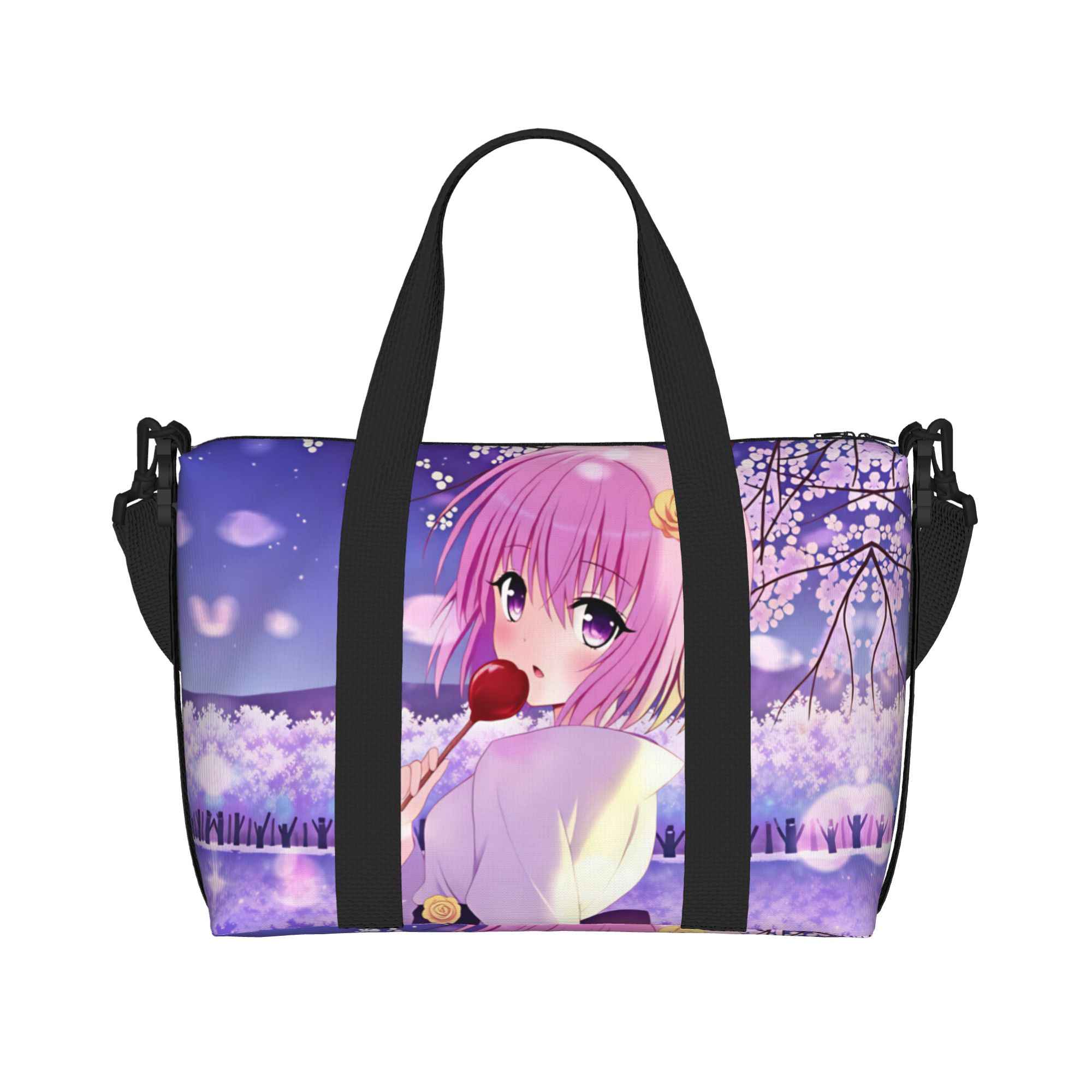 Women Bags Ru - กระเป๋าโท้ทชายหาด Momo Belia Deviluke T-To L-Love