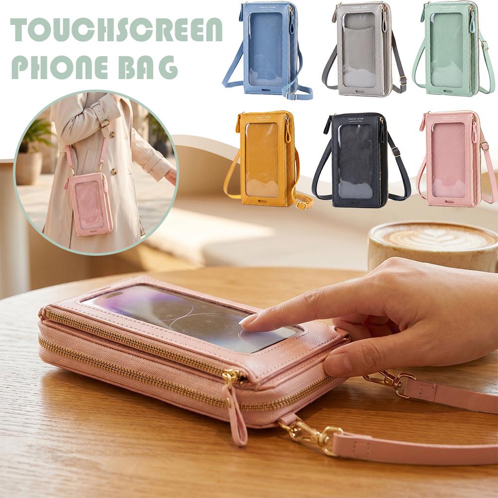 Women'S Bags Handbags - กระเป๋าถือผู้หญิง หนังนิ่ม กระเป๋าสตางค์ ใส่โทรศัพท์มือถือได้ สายสะพายไหล่ กระเป๋าถือสะพายข้าง