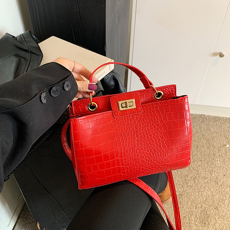 กระเป๋าถือลายหนังจระเข้สำหรับผ - Women Hand Bags For Office บทวิจารณ์และราคา