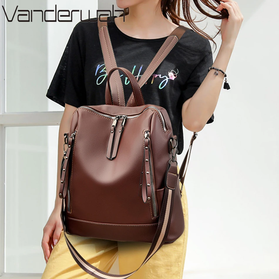 ยี่ห้อกระเป๋าเป้สะพายหลังหนังน - Women Bags Branded บทวิจารณ์และราคา