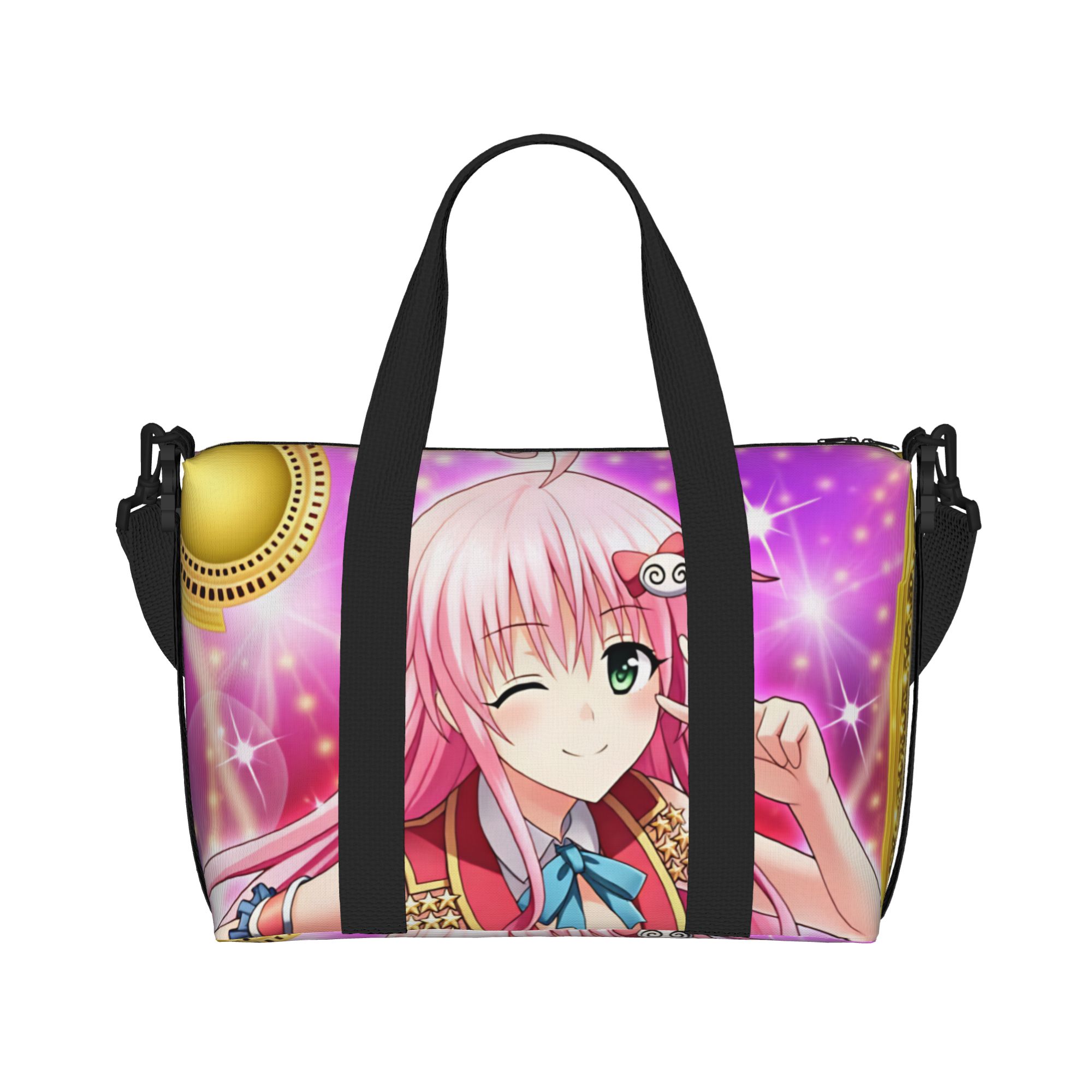 กระเป๋าโท้ทช้อปปิ้งลายอนิเมะ L - Women Bags Ru บทวิจารณ์และราคา
