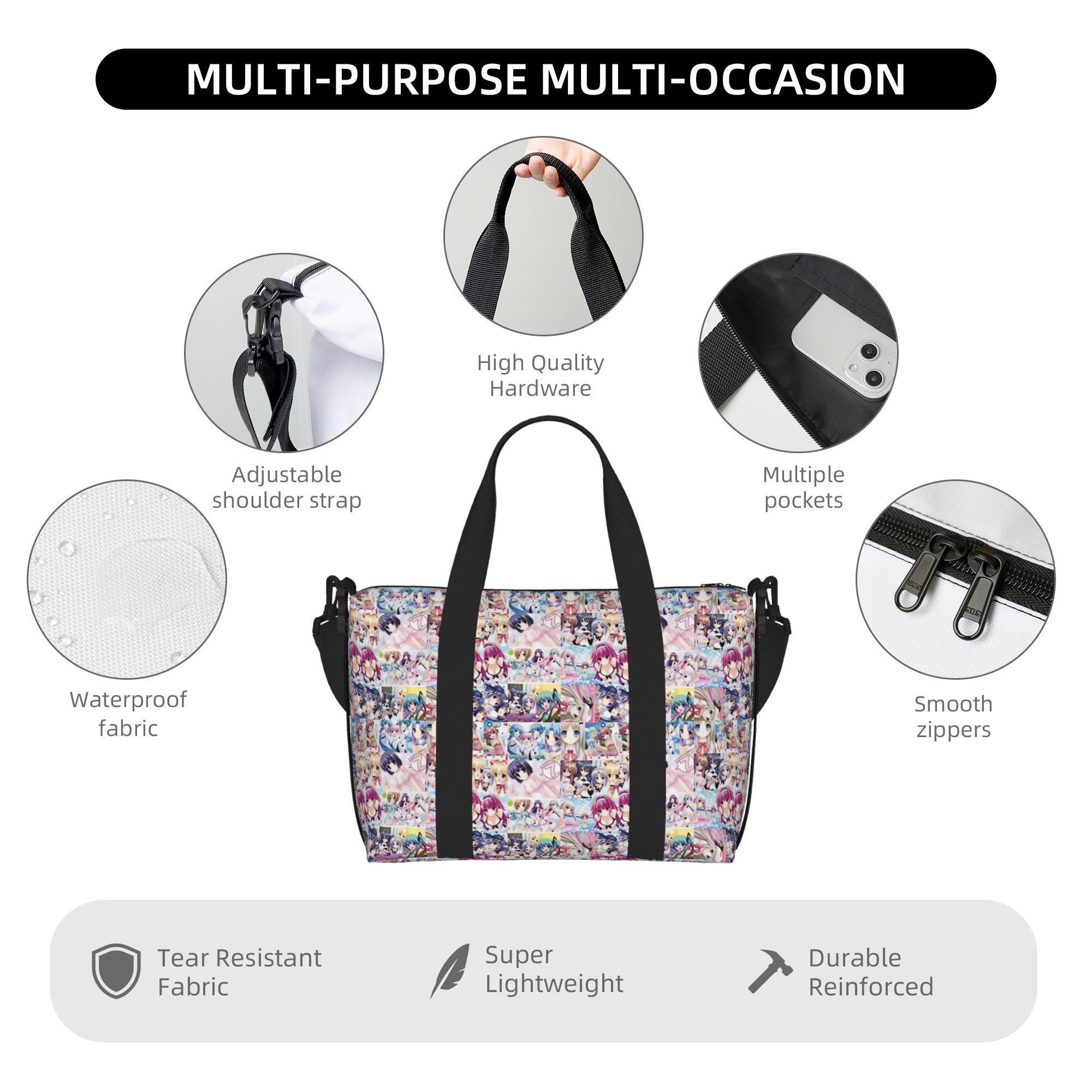 กระเป๋าโท้ทขนาดใหญ่สั่งทำพิเศษ - Women Bags Ru บทวิจารณ์และราคา