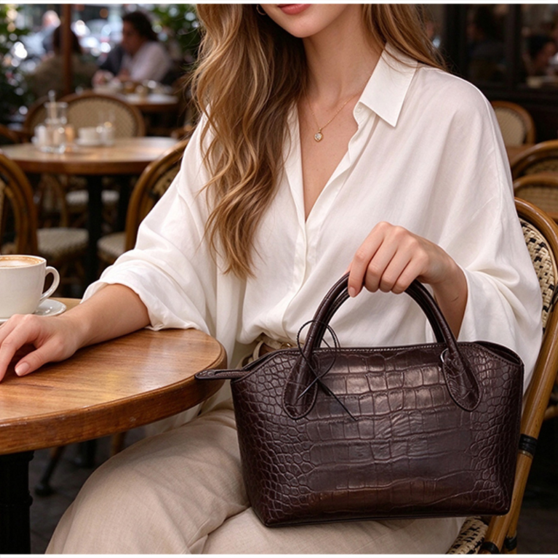 กระเป๋าถือสตรีหรูหรา ลายหนังจร - Women Hand Bags For Office บทวิจารณ์และราคา