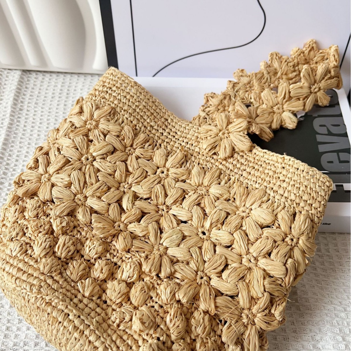 กระเป๋าถือสานทรงถังสำหรับผู้หญ - Women'S Raffia Bags บทวิจารณ์และราคา
